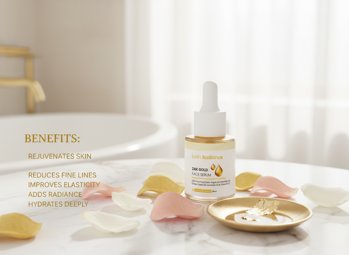 24K Gold Face Serum