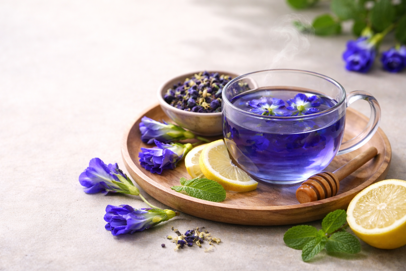 Blue Pea Herbal Tea