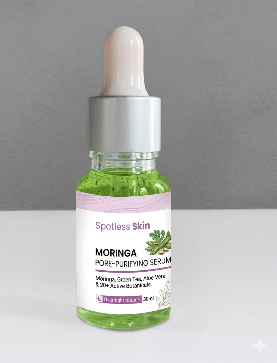 Moringa Face Serum – Deep Nourishment & Skin Clarity | Navavedam Wellness
