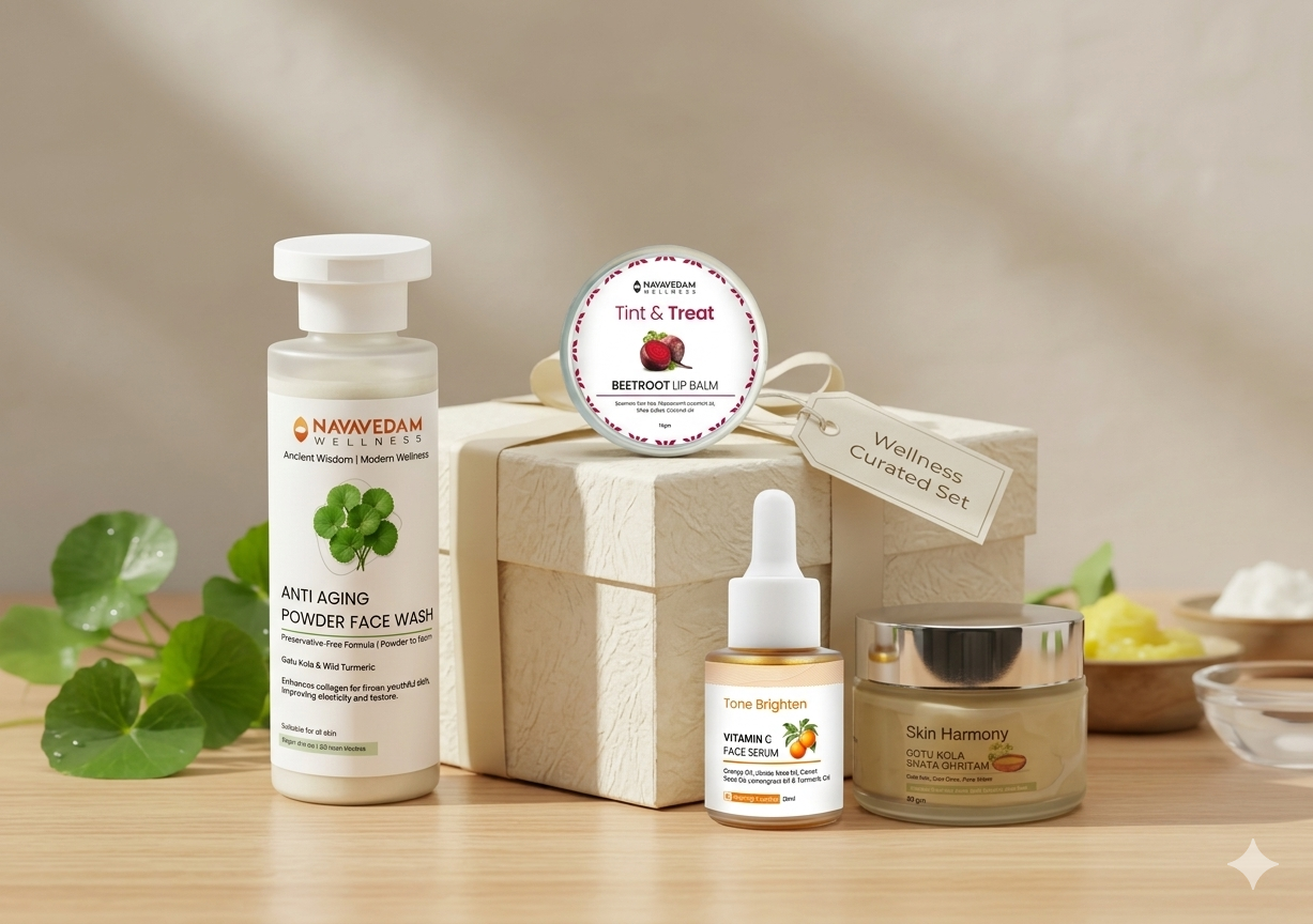 Mother's Day Skincare Gift Set | Love for Mom | Navavedam Wellness