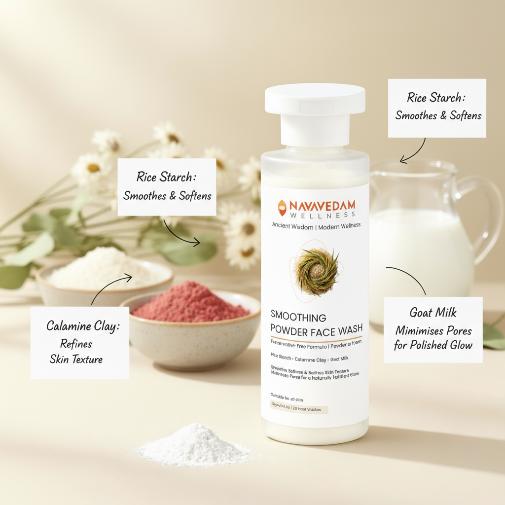 Rice Starch Powdered Face Wash