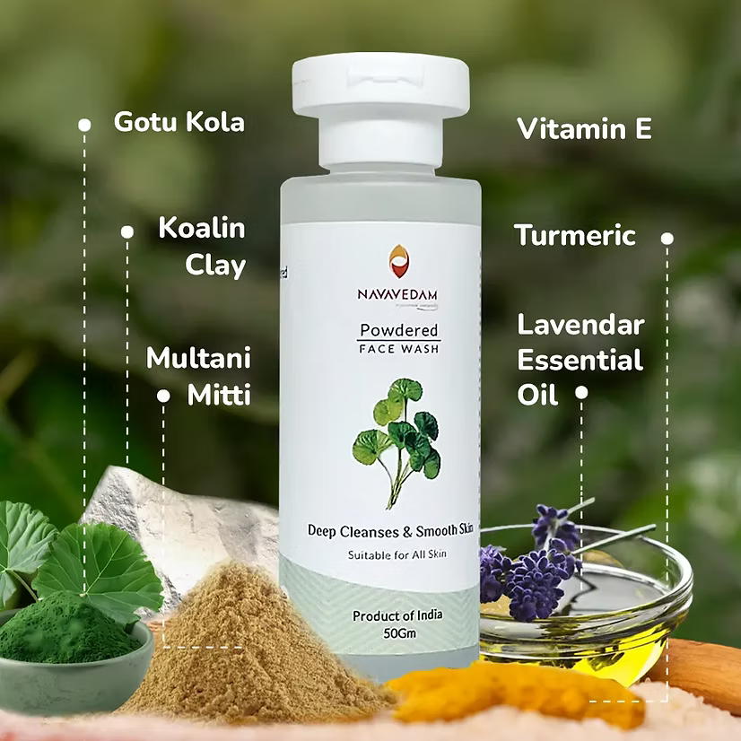 Gotu Kola Powdered  Face Wash
