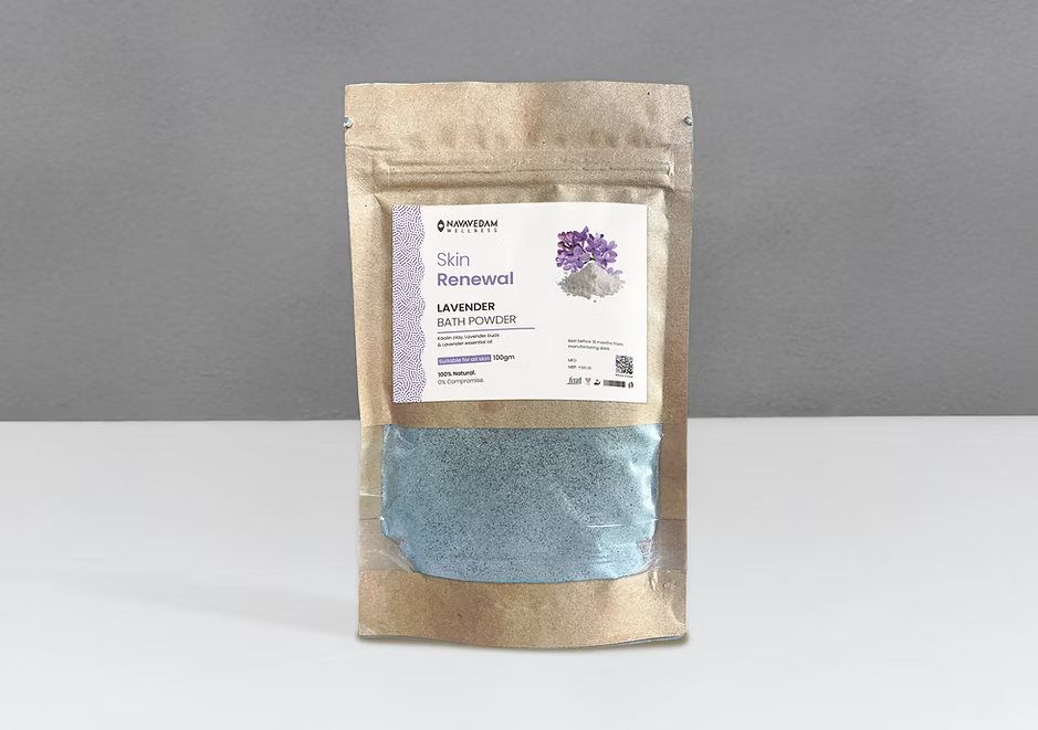 Lavender & Clay Bath Powder