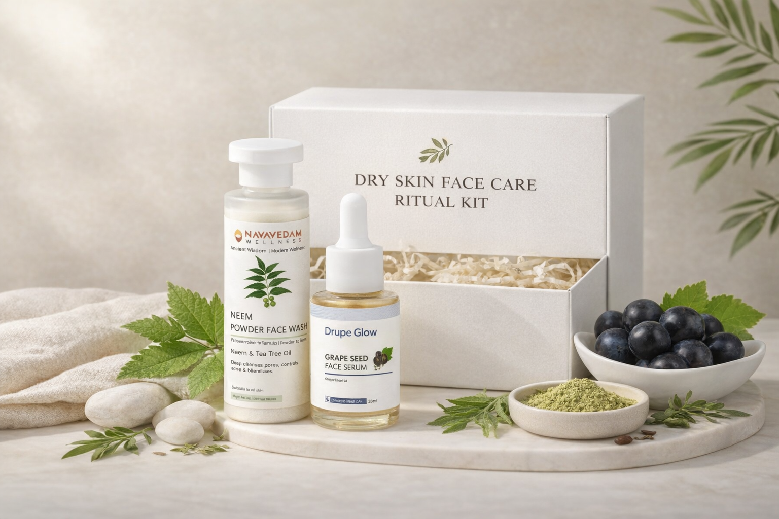 Dry Skin Face Essential Ritual Kit