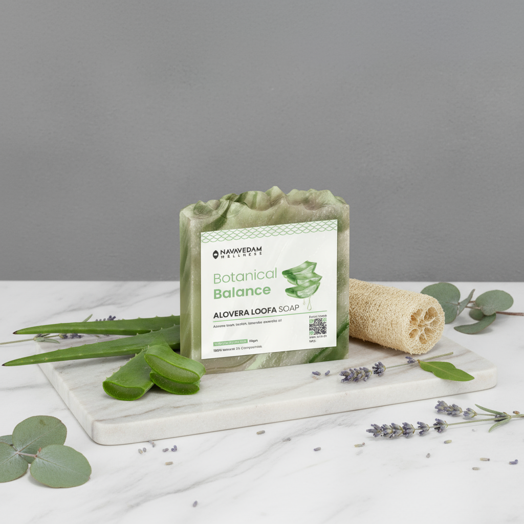 Aloe Vera Loofa Soap