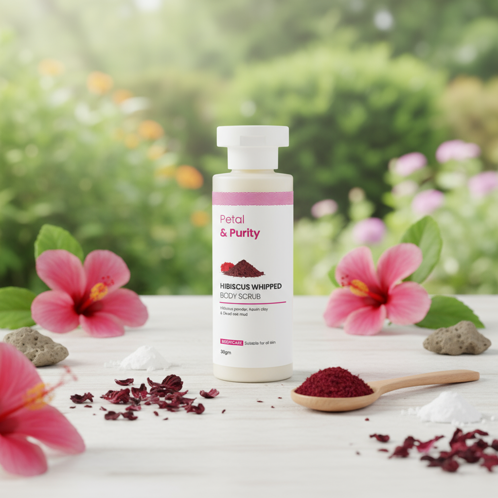 Hibiscus Whipped Body Scrub