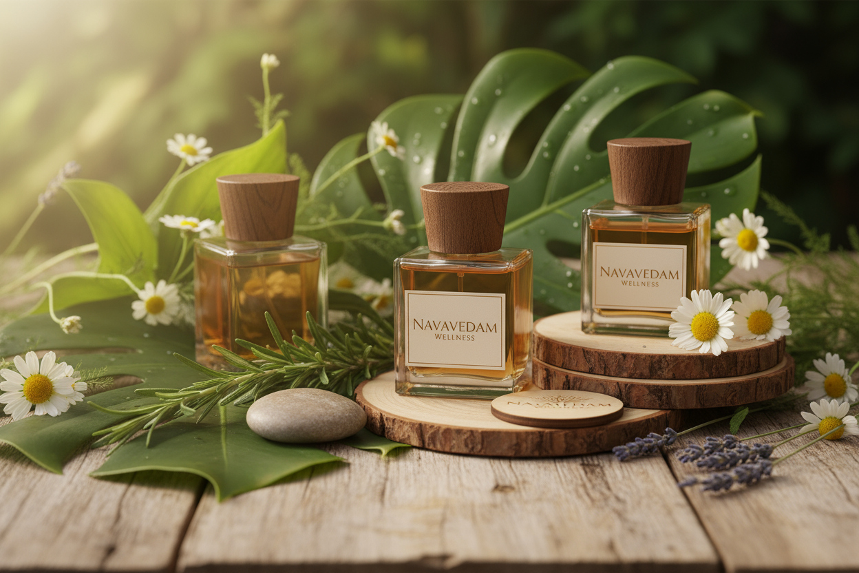 perfume nature images with navavedam wellness